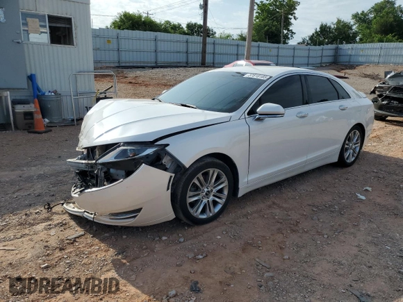 2014 Lincoln MKZ z VIN 3LN6L2G90ER820731, wystawiony jako Copart lot #57818185 z przebiegiem 133 133 mil mil oraz Szkoda całkowita • Salvage title. Historia ofert i sprzedaży dostępna na DreamBid. Obrazek 1.