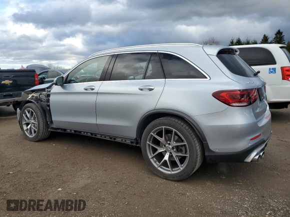 2021 Mercedes-Benz GLC with VIN W1N0G6EB1MG012639, listed as a Copart auction lot 82378274 with 12,452 mi miles and Clean Title. Bid and sale history available at carsss.com. Image 2.