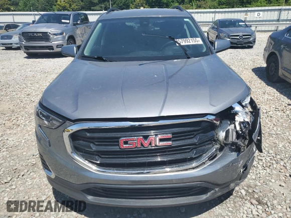 2020 GMC Terrain SLE with VIN 3GKALMEV1LL294852, listed as a Copart auction lot 57992155 with 41,365 mi miles and Salvage title. Bid and sale history available at DreamBid. Image 5.