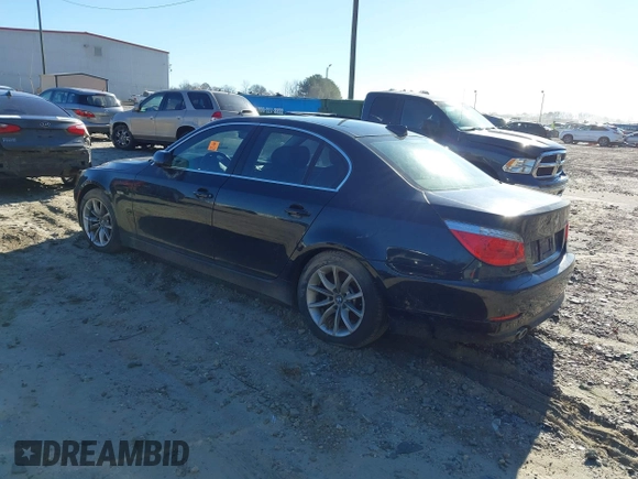 2008 BMW 5 Series 550i with VIN WBANW53528CT49001, listed as a IAAI auction lot 41665892 with Not Provided miles. Bid and sale history available at carsss.com. Image 3.