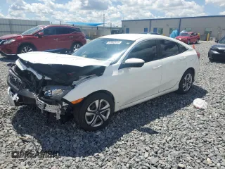 2017 Honda Civic LX z VIN 19XFC2F56HE225560, wystawiony jako Copart lot #57068615 z przebiegiem 93 672 mil mil oraz Szkoda całkowita • Salvage title. Historia ofert i sprzedaży dostępna na DreamBid. Obrazek 1.