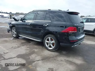 2018 Mercedes-Benz GLE 350 with VIN 4JGDA5HB2JB174655, listed as a IAAI auction lot 41651012 with 108,455 mi miles and . Bid and sale history available at DreamBid. Image 3.