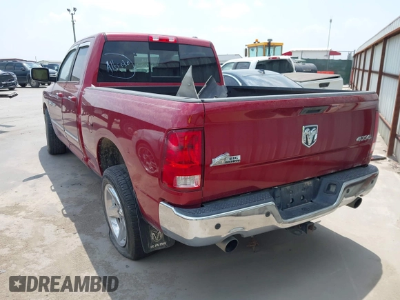2012 Ram 1500 Big Horn z VIN 1C6RD7GT7CS196684, wystawiony jako IAAI lot #42118261 z przebiegiem 200 610 mil mil oraz . Historia ofert i sprzedaży dostępna na DreamBid. Obrazek 3.