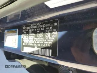2019 Kia Sorento LX with VIN 5XYPG4A32KG507991, listed as a Copart auction lot 43658875 with 106,383 mi miles and Salvage Title. Bid and sale history available at carsss.com. Image 14.