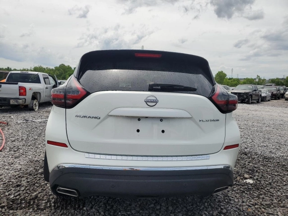 2023 Nissan Murano Platinum z VIN 5N1AZ2DJ8PC132890, wystawiony jako Copart lot #55325125 z przebiegiem 13 492 mil mil oraz Szkoda całkowita • Salvage title. Historia ofert i sprzedaży dostępna na DreamBid. Obrazek 6.