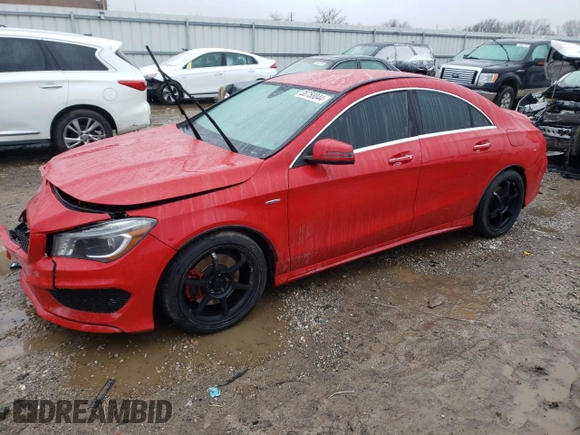 2016 Mercedes-Benz CLA 250 with VIN WDDSJ4GB4GN307100, listed as a Copart auction lot 38758044 with Not Provided miles and . Bid and sale history available at DreamBid. Image 1.