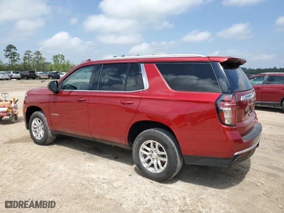 2023 Chevrolet Tahoe LT with VIN 1GNSKNKD8PR169745, listed as a Copart auction lot 50824805 with 57,649 mi miles and Clean Title. Bid and sale history available at carsss.com. Image 2.