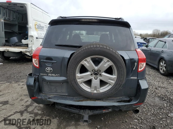 2007 Toyota RAV4 Sport with VIN JTMBD32V275120287, listed as a Copart auction lot 45059375 with 192,667 mi miles and Salvage Title. Bid and sale history available at carsss.com. Image 6.