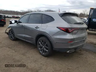 2024 Acura MDX w/A-Spec Package z VIN 5J8YE1H02RL016907, wystawiony jako Copart lot #48898775 z przebiegiem 24 992 mil mil oraz Szkoda całkowita • Salvage title. Historia ofert i sprzedaży dostępna na DreamBid. Obrazek 2.