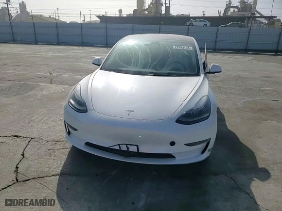 2023 Tesla Model 3 with VIN 5YJ3E1EA4PF517528, listed as a Copart auction lot 72353134 with 16,138 mi miles and Salvage Title. Bid and sale history available at carsss.com. Image 10.