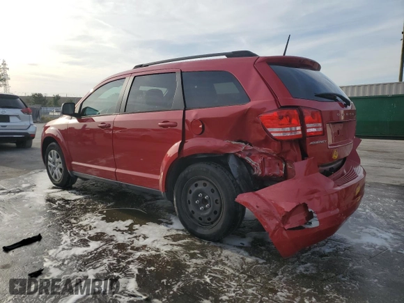 2019 Dodge Journey SE Value with VIN 3C4PDCAB3KT732245, listed as a Copart auction lot 53740435 with 24,186 mi miles and Non Repairable. Bid and sale history available at DreamBid. Image 2.