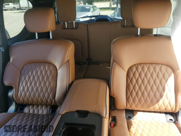 2024 Infiniti QX80 SENSORY with VIN JN8AZ2BE6R9330964, listed as a Copart auction lot 73728104 with 5,123 mi miles and Salvage Title. Bid and sale history available at carsss.com. Image 10.