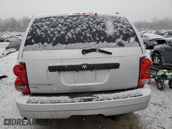 2008 Dodge Durango SLT with VIN 1D8HB48N18F153517, listed as a Copart auction lot 87244824 with 0 mi miles and Salvage Title. Bid and sale history available at carsss.com. Image 6.
