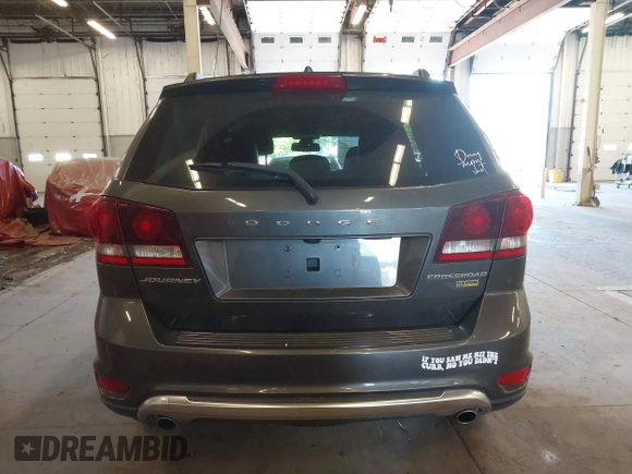 2019 Dodge Journey Crossroad z VIN 3C4PDCGG9KT717767, wystawiony jako IAAI lot #42179967 z przebiegiem 98 686 mil mil oraz . Historia ofert i sprzedaży dostępna na DreamBid. Obrazek 16.