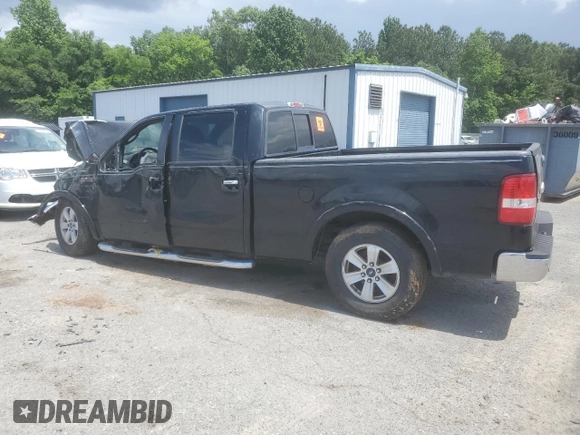 2006 Ford F-150 XLT with VIN 1FTPW12566FB16319, listed as a Copart auction lot 56421535 with 159,628 mi miles and Salvage title. Bid and sale history available at DreamBid. Image 2.