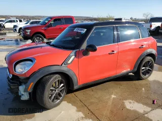 2011 MINI Countryman S z VIN WMWZC3C53BWL79600, wystawiony jako Copart lot #85649804 z przebiegiem 83 140 mil mil oraz Szkoda całkowita • Salvage title. Historia ofert i sprzedaży dostępna na DreamBid. Obrazek 1.