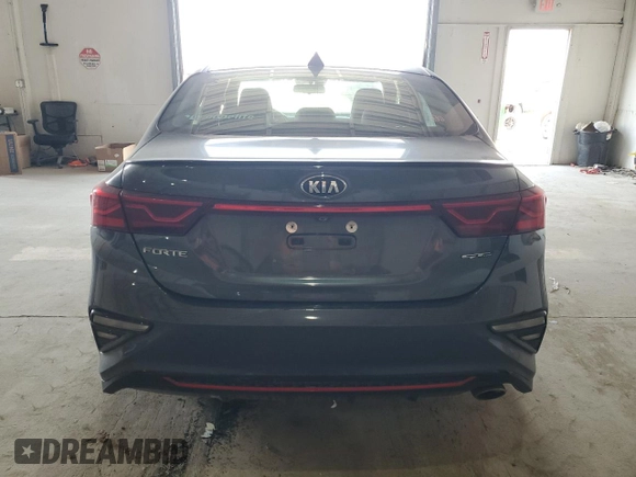 2020 Kia Forte GT-Line with VIN 3KPF34AD2LE156837, listed as a Copart auction lot 48761935 with 43,706 mi miles and Salvage Title. Bid and sale history available at DreamBid. Image 6.