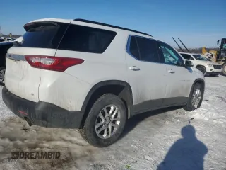 2021 Chevrolet Traverse LT Cloth with VIN 1GNERGKW3MJ207382, listed as a Copart auction lot 88462465 with 56,762 mi miles and Non Repairable. Bid and sale history available at carsss.com. Image 3.