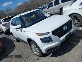 2021 Hyundai Venue SE with VIN KMHRB8A36MU095473, listed as a IAAI auction lot 41860886 with 189,585 mi miles and . Bid and sale history available at DreamBid. Image 1.