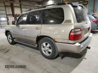 2003 Toyota Land Cruiser with VIN JTEHT05J132041320, listed as a Copart auction lot 44438895 with 256,815 mi miles and Clean Title. Bid and sale history available at carsss.com. Image 2.