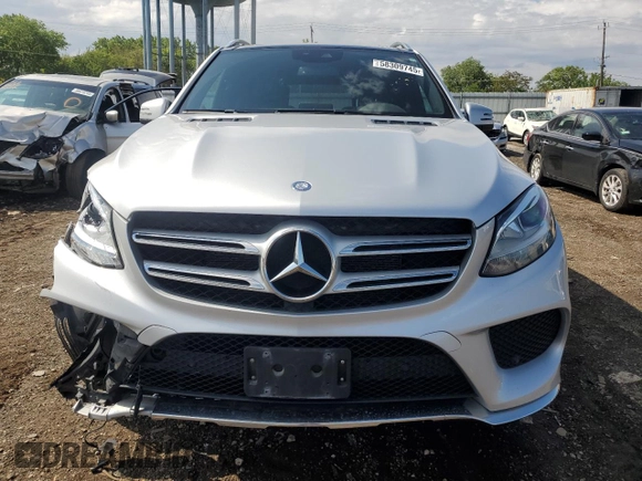 2016 Mercedes-Benz GLE 400 with VIN 4JGDA5GBXGA678189, listed as a Copart auction lot 58309745 with 109,926 mi miles and Salvage title. Bid and sale history available at DreamBid. Image 5.