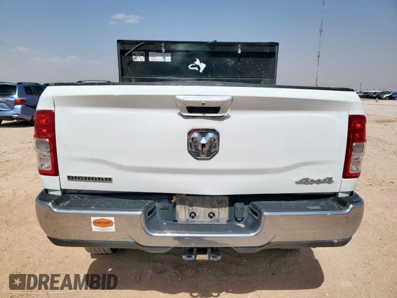 2022 Ram 2500 Big Horn with VIN 3C6UR5DL9NG441175, listed as a Copart auction lot 57488395 with 37,610 mi miles and Salvage title. Bid and sale history available at DreamBid. Image 6.