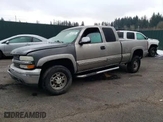 1999 Chevrolet Silverado 2500 LS with VIN 1GCGK29U5XZ119713, listed as a Copart auction lot 44161465 with 0 mi miles and Salvage Title. Bid and sale history available at carsss.com. Image 1.
