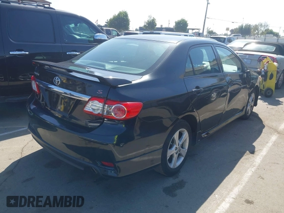 2013 Toyota Corolla L with VIN 5YFBU4EE3DP181535, listed as a IAAI auction lot 42174504 with 119,025 mi miles. Bid and sale history available at carsss.com. Image 4.
