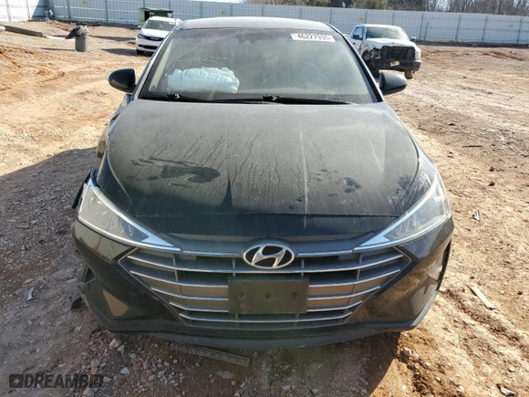2020 Hyundai Elantra SEL with VIN 5NPD84LF6LH536556, listed as a Copart auction lot 46227935 with 147,768 mi miles and Salvage Title. Bid and sale history available at carsss.com. Image 5.