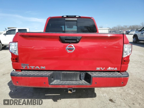 2020 Nissan Titan S with VIN 1N6AA1EC0LN508421, listed as a Copart auction lot 46728665 with 46,858 mi miles and Salvage title. Bid and sale history available at DreamBid. Image 6.