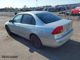 2001 Honda Civic EX with VIN 2HGES26771H512949, listed as a IAAI auction lot 42020043 with 299,833 mi miles. Bid and sale history available at carsss.com. Image 3.