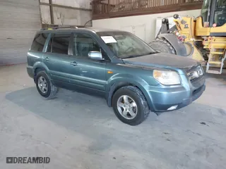 2007 Honda Pilot EX-L with VIN 5FNYF28647B004098, listed as a IAAI auction lot 41404472 with 319,747 mi miles. Bid and sale history available at carsss.com. Image 1.