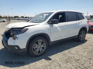 2019 Honda Passport EX-L with VIN 5FNYF7H52KB011726, listed as a Copart auction lot 62906904 with 40,460 mi miles and Salvage Title. Bid and sale history available at carsss.com. Image 1.