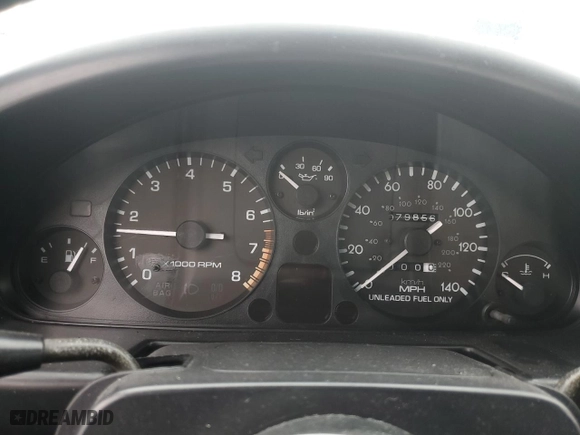 1991 Mazda MX-5 Miata Special Edition with VIN JM1NA351XM1240212, listed as a Copart auction lot 52531775 with 79,856 mi miles and Salvage Title. Bid and sale history available at carsss.com. Image 9.
