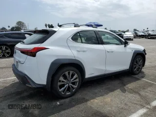 2019 Lexus UX with VIN JTHU9JBH0K2008427, listed as a Copart auction lot 48340753 with 45,867 mi miles. Bid and sale history available at carsss.com. Image 3.