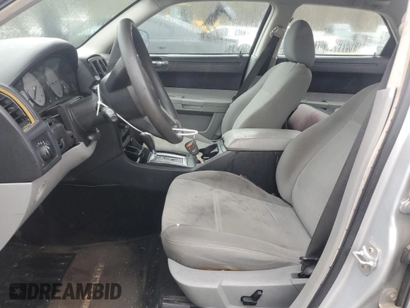 2007 Chrysler 300 with VIN 2C3KA43R57H821192, listed as a Copart auction lot 46125545 with 106,717 mi miles and Salvage Title. Bid and sale history available at carsss.com. Image 7.
