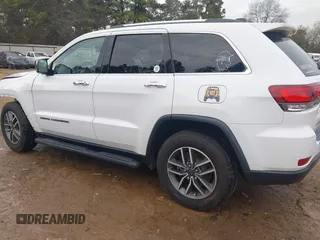 2020 Jeep Grand Cherokee Limited with VIN 1C4RJEBG1LC376396, listed as a IAAI auction lot 41358182 with 62,285 mi miles. Bid and sale history available at carsss.com. Image 3.