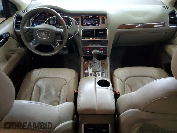 2014 Audi Q7 3.0T S line Prestige with VIN WA1DGAFE6ED020219, listed as a Copart auction lot 44638495 with 121,047 mi miles and Salvage Title. Bid and sale history available at carsss.com. Image 8.