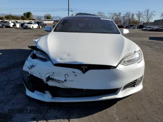 2017 Tesla Model S 60 with VIN 5YJSA1E16HF204974, listed as a Copart auction lot 89109185 with 107,102 mi miles and Salvage title. Bid and sale history available at DreamBid. Image 5.