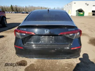 2022 Honda Civic Touring z VIN 2HGFE1F91NH001427, wystawiony jako Copart lot #53155195 z przebiegiem 83 921 mil mil oraz Szkoda całkowita • Salvage title. Historia ofert i sprzedaży dostępna na DreamBid. Obrazek 6.