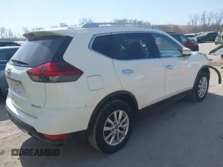 2020 Nissan Rogue S with VIN KNMAT2MV0LP511443, listed as a IAAI auction lot 41810629 with 151,606 mi miles. Bid and sale history available at carsss.com. Image 4.