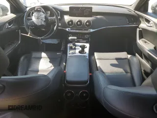 2022 Kia Stinger GT1 with VIN KNAE45LC1N6109985, listed as a Copart auction lot 48820235 with 42,012 mi miles and Salvage Title. Bid and sale history available at DreamBid. Image 8.