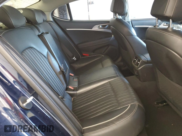 2021 Genesis G70 2.0T with VIN KMTG34LA0MU072088, listed as a Copart auction lot 57433985 with 77,876 mi miles and Clean title. Bid and sale history available at DreamBid. Image 10.
