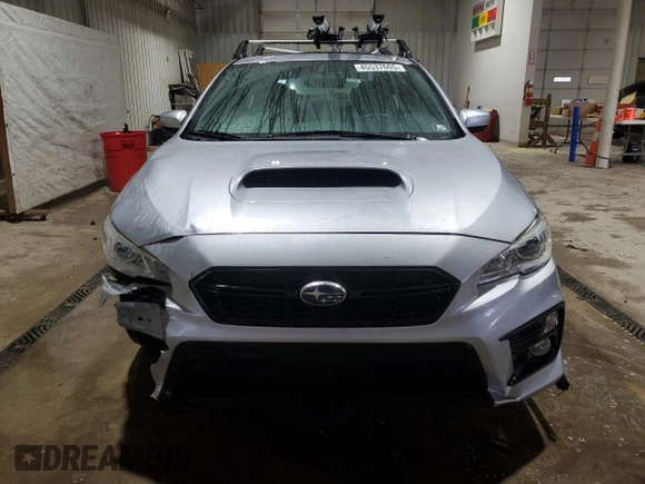 2020 Subaru WRX Premium with VIN JF1VA1C61L9805178, listed as a Copart auction lot 45537605 with 57,453 mi miles and Salvage Title. Bid and sale history available at carsss.com. Image 5.