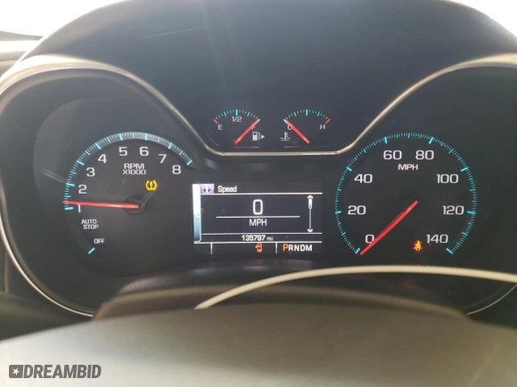 2016 Chevrolet Impala LS with VIN 2G11X5SA1G9177071, listed as a Copart auction lot 45287975 with 135,797 mi miles and Salvage Title. Bid and sale history available at carsss.com. Image 9.