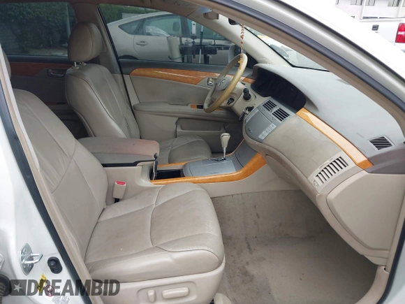 2007 Toyota Avalon XL with VIN 4T1BK36B67U245980, listed as a IAAI auction lot 42093193 with 272,108 mi miles. Bid and sale history available at carsss.com. Image 5.