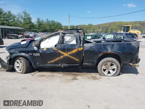 2014 Ram 1500 Sport with VIN 1C6RR7HT8ES125111, listed as a IAAI auction lot 42102476 with 155,679 mi miles and . Bid and sale history available at DreamBid. Image 15.