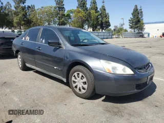 2005 Honda Accord LX с VIN 1HGCM56405A167776, выставлен на аукционе Copart как лот 61682855 с пробегом 186 017 миль миль и Списание • Salvage title. История ставок и продаж доступна на DreamBid. Изображение 4.