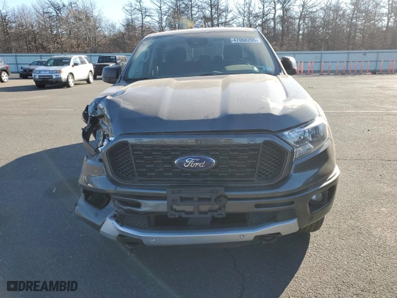 2020 Ford Ranger XL with VIN 1FTER4FH6LLA23169, listed as a Copart auction lot 47068265 with 81,289 mi miles and Salvage Title. Bid and sale history available at carsss.com. Image 5.