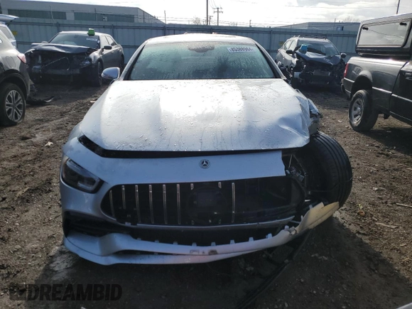 2021 Mercedes-Benz AMG GT 43 with VIN W1K7X5KBXMA038637, listed as a Copart auction lot 85388964 with 11,655 mi miles and Salvage title. Bid and sale history available at DreamBid. Image 5.